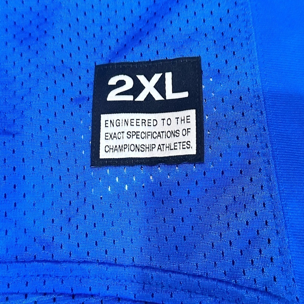 NWOT Nike Defender Men’s Football Practice Jersey XXL - Royal Blue - Picture 7 of 7